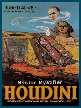 Picture of MAGICIANS: LITERARY DIGEST: HOUDINI BURIED ALIVE