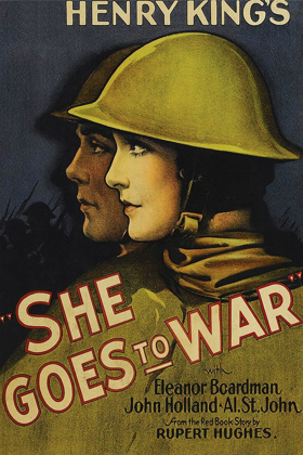 Picture of VINTAGE FILM POSTERS: SHE GOES TO WAR