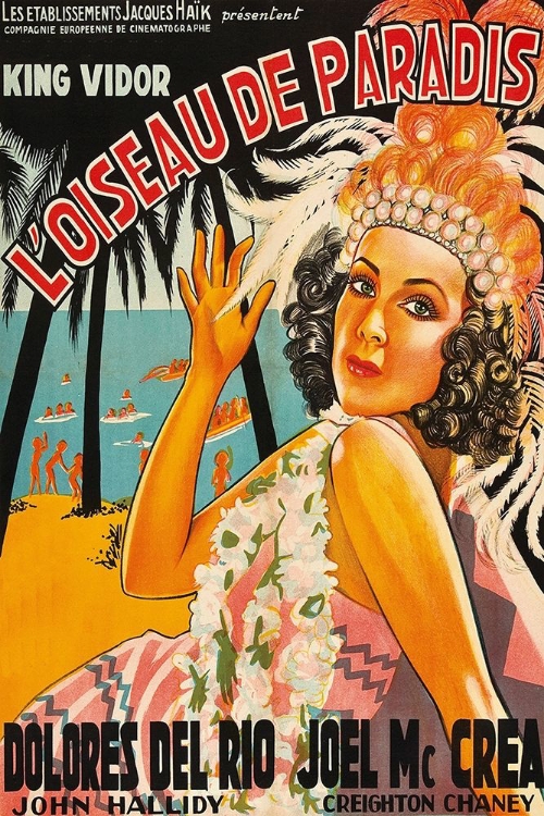 Picture of VINTAGE FILM POSTERS: BIRD OF PARADISE "LOISEAU DE PARADIS"