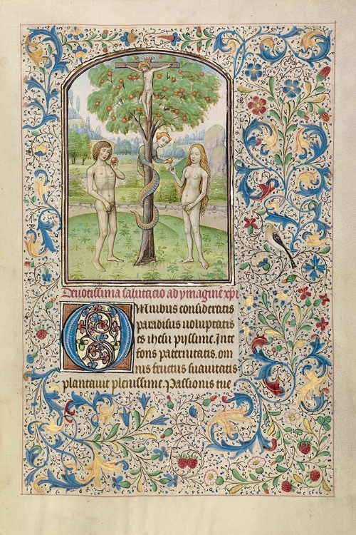 Picture of ADAM AND EVE EATING THE FORBIDDEN FRUIT
