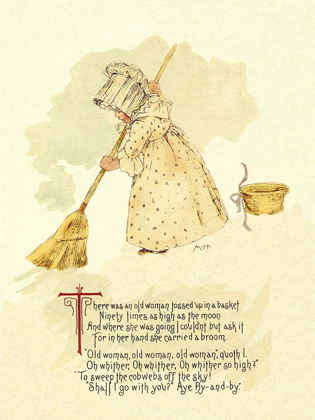 Picture of NURSERY RHYMES: THERE WAS AN OLD WOMAN TOSSED UP IN A BASKET