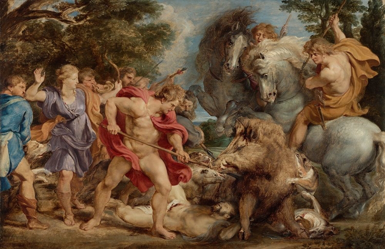 Picture of THE CALYDONIAN BOAR HUNT