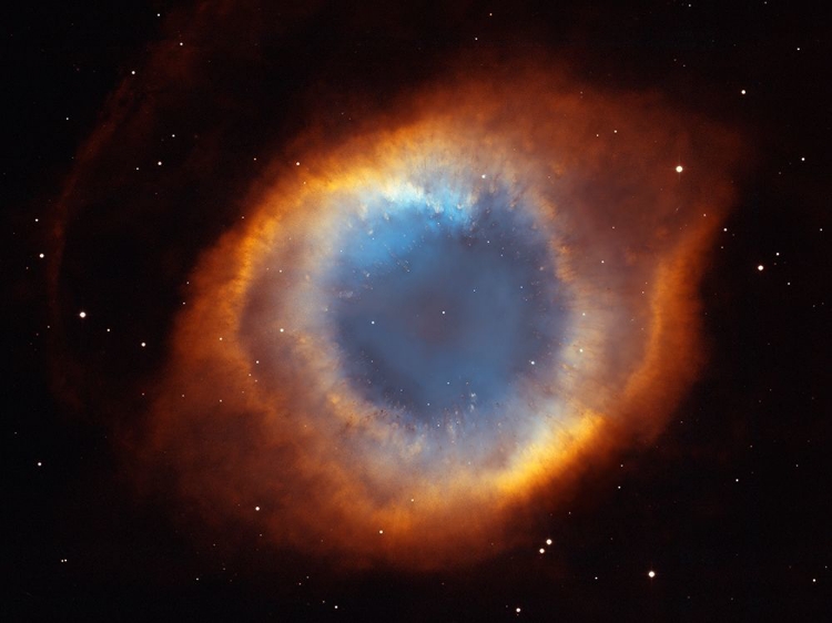 Picture of HELIX NEBULA - A GASEOUS ENVELOPE EXPELLED BY A DYING STAR