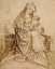Picture of THE VIRGIN AND CHILD ON A GRASSY BENCH