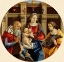 Picture of MADONNA AND CHILD WITH A MALE SAINT, CATHERINE OF ALEXANDRIA AND A DONOR