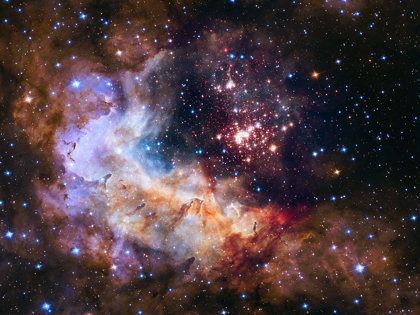 Picture of WESTERLUND 2 AND GUM 29 CLUSTER AND STAR FORMING REGION