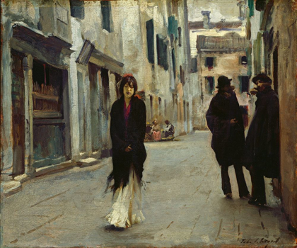 Picture of STREET IN VENICE, 1882