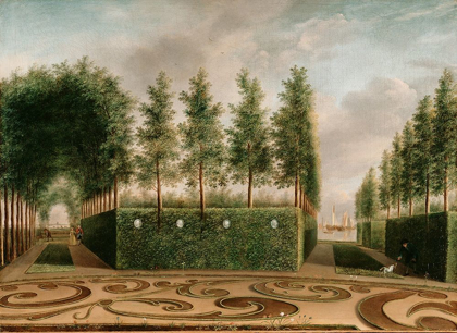 Picture of A FORMAL GARDEN