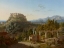 Picture of LANDSCAPE WITH THE CASTLE OF MASSA DI CARRARA