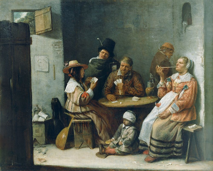 Picture of CARD PLAYERS