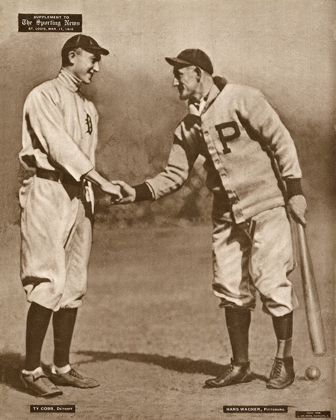 Picture of TY COBB AND HONUS WAGNER, 1880