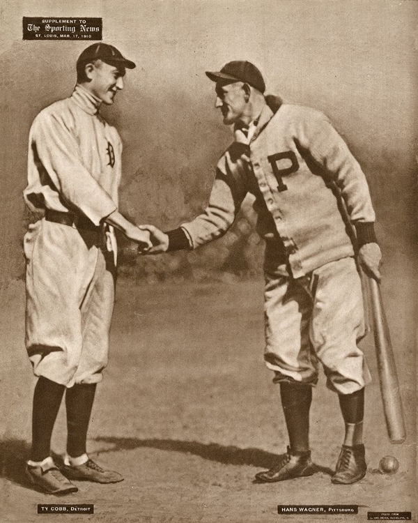 Picture of TY COBB AND HONUS WAGNER, 1880