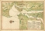 Picture of MAP OF NEW YORK CITY REGION - MANATVS GELEGEN OP DE NOOT RIUIER, 1639