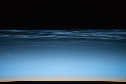 Picture of NOCTILUCENT CLOUDS OVER EARTH