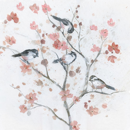Picture of CHICKADEES IN SPRING II