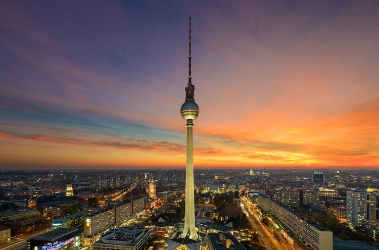 Picture of BERLIN - ALEXANDERPLATZ SKYLINE