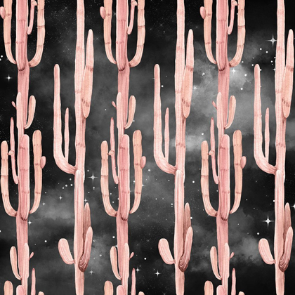 Picture of CORAL CACTUS NIGHTS PATTERN