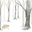 Picture of WINTER FOREST FOX