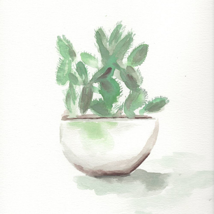 Picture of WATERCOLOR CACTUS STILL LIFE III