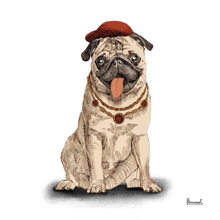 Picture of PUGS IN HATS I