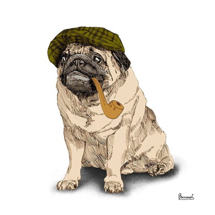 Picture of PUGS IN HATS II