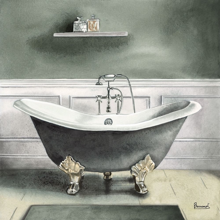 Picture of SMOKY GRAY BATH I