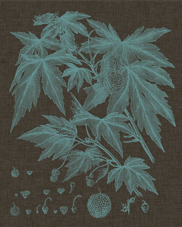 Picture of SHIMMERING LEAVES VII