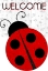 Picture of WELCOME LADYBUG