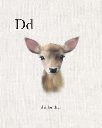 Picture of D IS FOR DEER