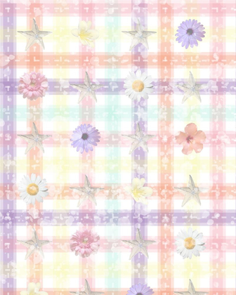 Picture of WHIMSICAL PLAID WITH FLOWERS