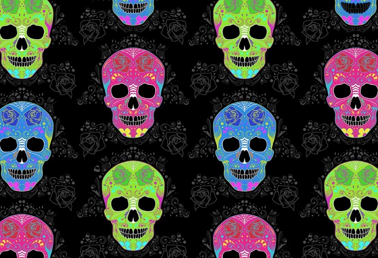 Picture of BRIGHT SKULLS REVERSE