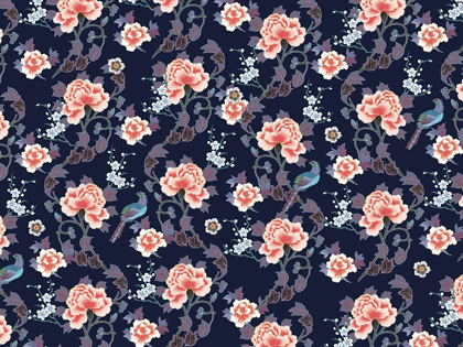 Picture of KIMONO QUILT FLORAL 3