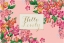 Picture of PRETTY FLORAL ON PINK