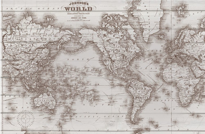 Picture of VINTAGE WORLD MAP 2