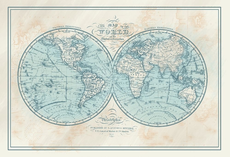 Picture of VINTAGE MAPS 1