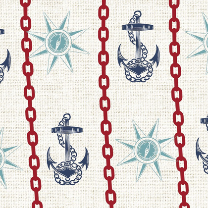 Picture of NAUTICAL PATTERN 2