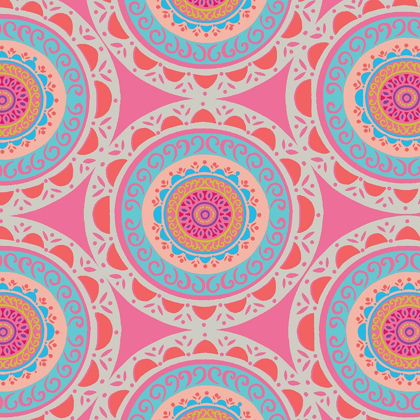 Picture of BOHO BRIGHT MANDALA 1