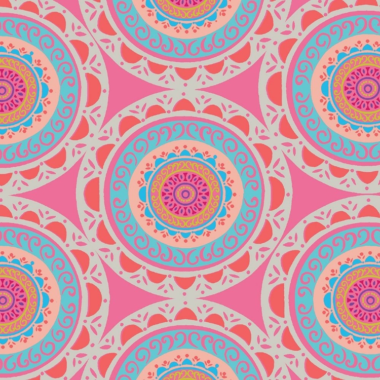 Picture of BOHO BRIGHT MANDALA 1