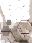 Picture of ABSTRACT HEXAGONS BEIGE