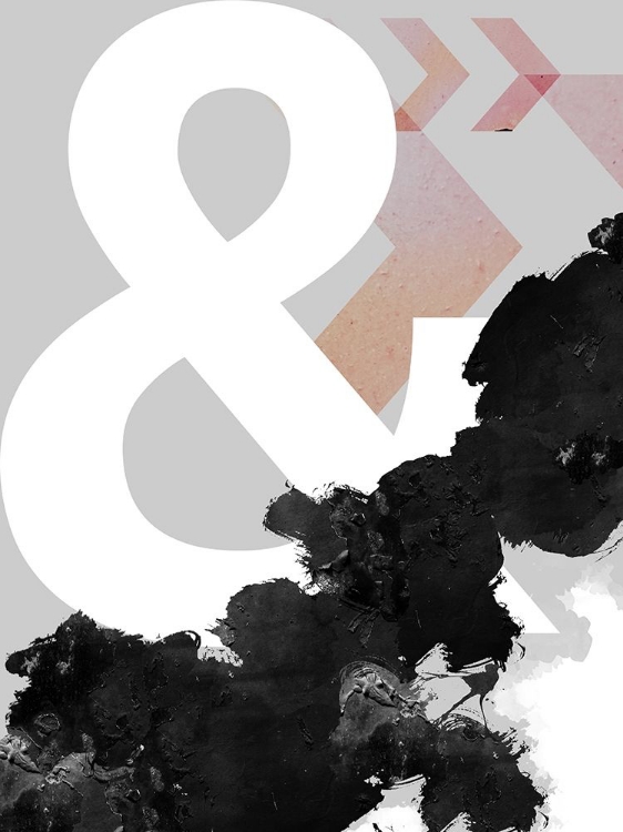 Picture of AMPERSAND ABSTRACT PRINT