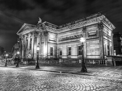 Picture of WALKER ART GALLERY AT NIGHT, LIVERPOOL