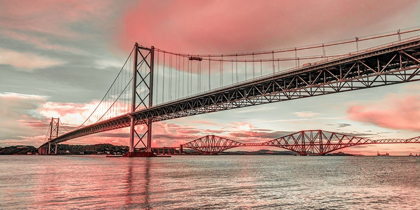 Picture of FORTH ROAD BIRDGE AT DUSK