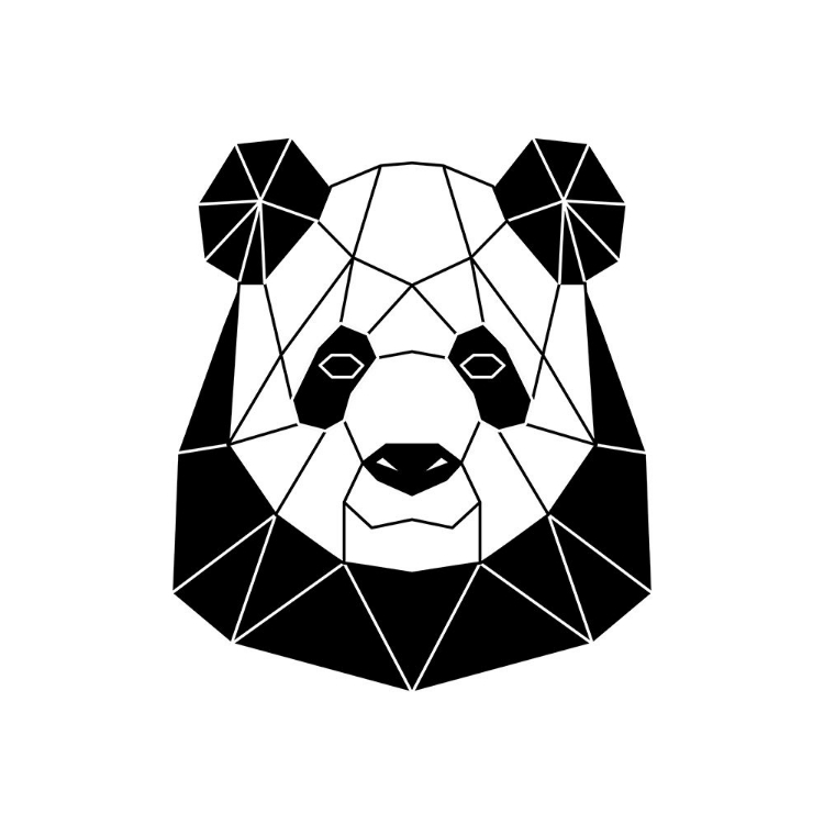 Picture of GEOMETRIC PANDA