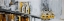 Picture of YELLOW BROOKLYN BRIDGE WITH TAXIS