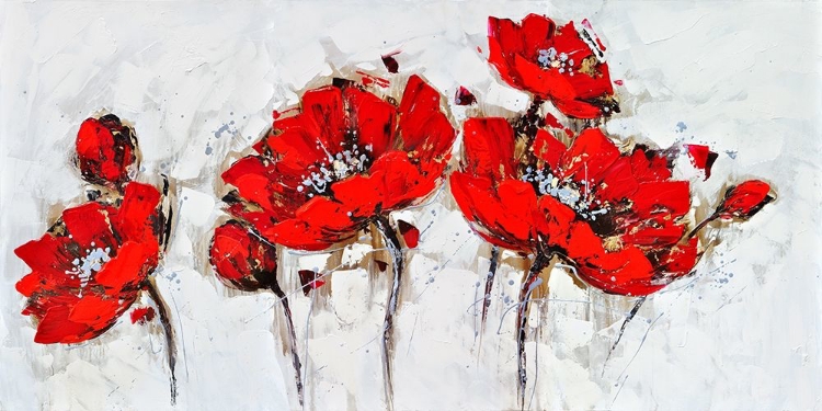 Picture of ABSTRACT POPPY FLOWERS