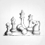 Picture of CHESS GAME PIECES