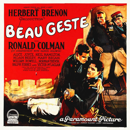 Picture of BEAU GESTE WITH RONALD COLMAN, 1926