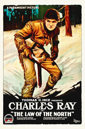 Picture of CHARLES RAY, THE LAW OF THE NORTH,  1918