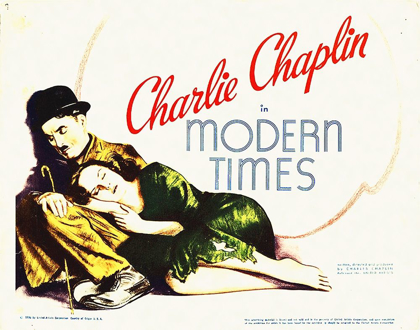 Picture of CHARLIE CHAPLIN, MODERN TIMES
