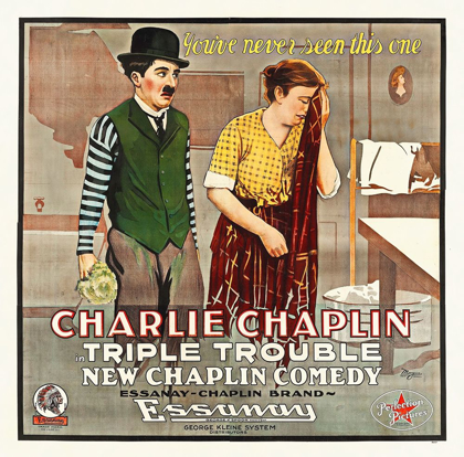 Picture of CHARLIE CHAPLIN, TRIPLE TROUBLE